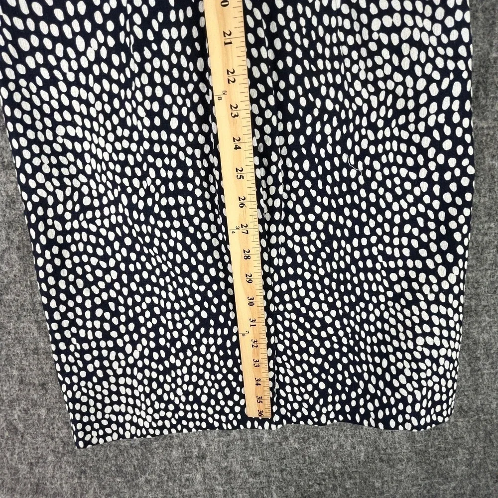 J.Crew Polka Dot Dress‎ Size 0 Sophisticated Modern Professional Minimalist